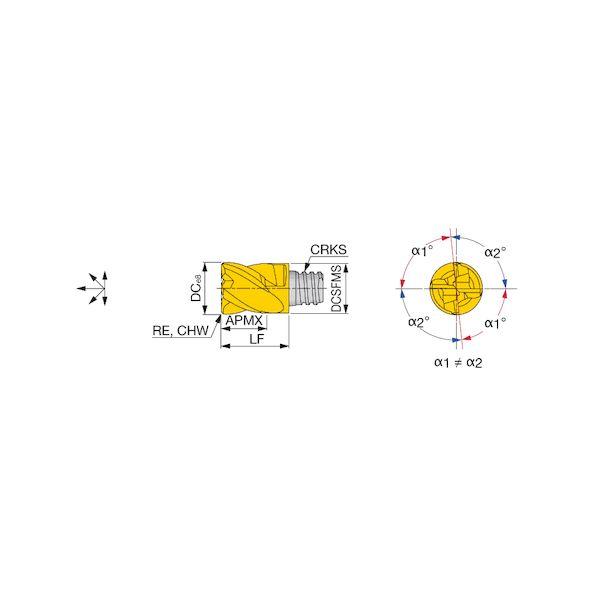 【個数：1個】タンガロイ VEE250L22.0C60I04S15:AH725 直送 代引不可 VEE−I_1