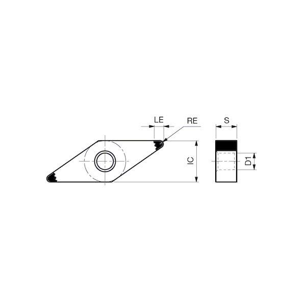 タンガロイ 4QS-VNGA160412:BXA10 【2個入】直送 代引不可 4QS−VNGA 4QSVNGA160412:BXA10_1