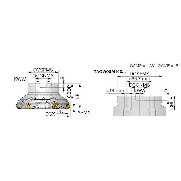 【個数：1個】タンガロイ TAOW05M050B22.0R04 直送 代引不可 TAOW05_1
