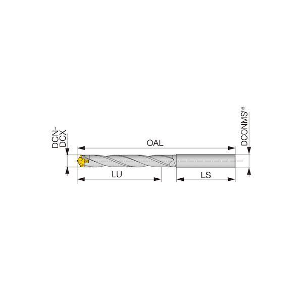【個数：1個】タンガロイ TID110R12-6 直送 代引不可 TID−R L／D＝6 TID110R126_1