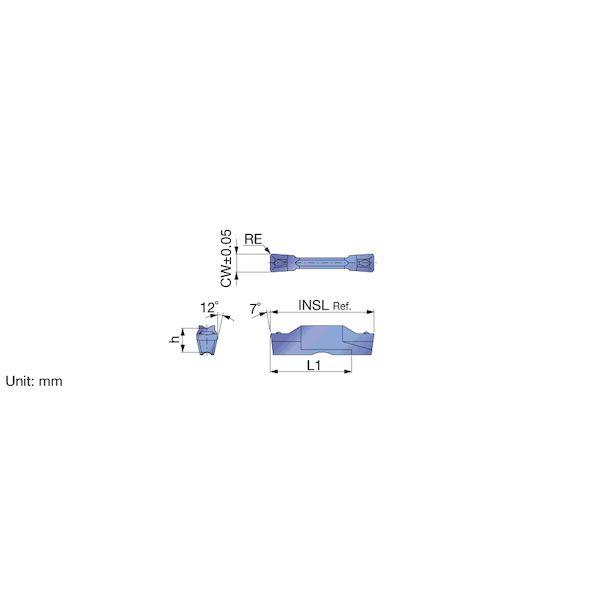 【個数：10個】タンガロイ DTF4-040-L:NS9530 【10個入】 直送 代引不可 DTF DTF4040L:NS9530_1