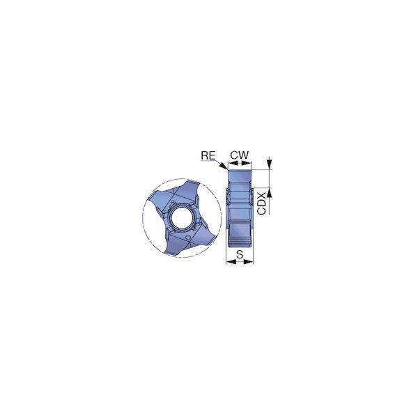 【個数：5個】タンガロイ TCIG10-150-010:AH725 【5個入】 直送 代引不可 TCIG TCIG10150010:AH725_1