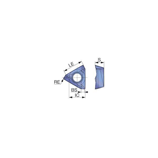 タンガロイ TOMT060302PDER-MJ:AH3225 【10個入】 直送 代引不可 TOMT−MJ TOMT060302PDERMJ:AH3225_1