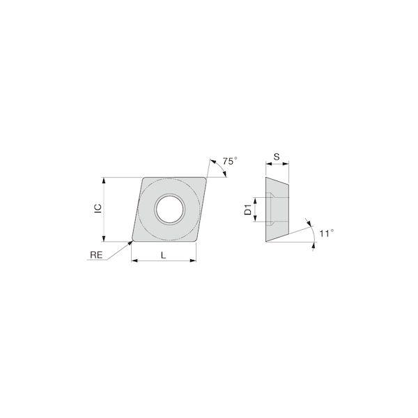 タンガロイ EPGT040102L-W08:GT9530 【10個入】 直送 代引不可 EPGTR／L−W08 EPGT040102LW08:GT9530_1