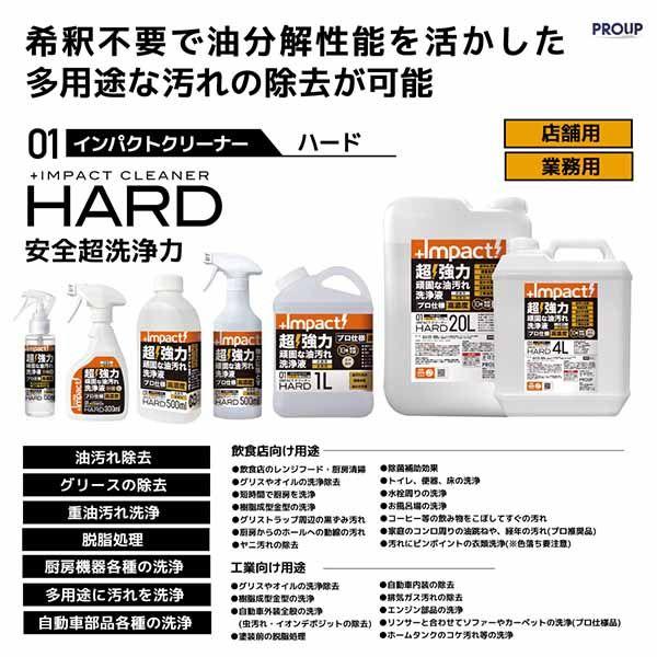PROUP IMP-CBH-4000A インパクトクリーナー ハード 4L IMPCBH4000A_1