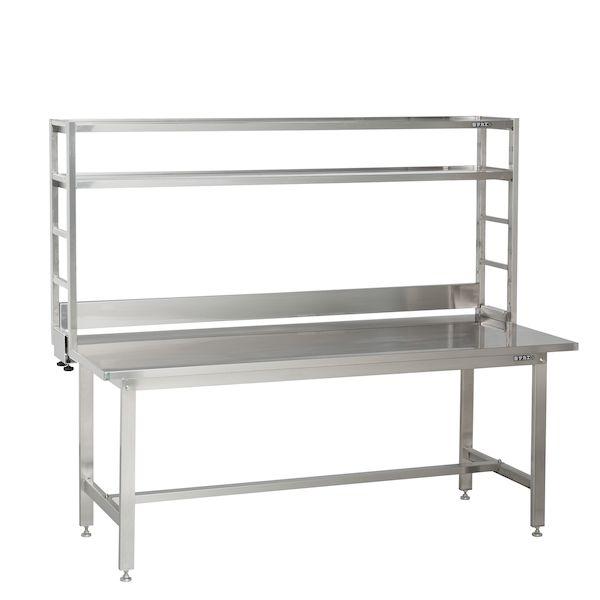 【個人宅配送不可】サカエ SAKAE KT-122KHSU4 直送 代引不可 ステンレス簡易架台 H810／2段タイプ KT122KHSU4