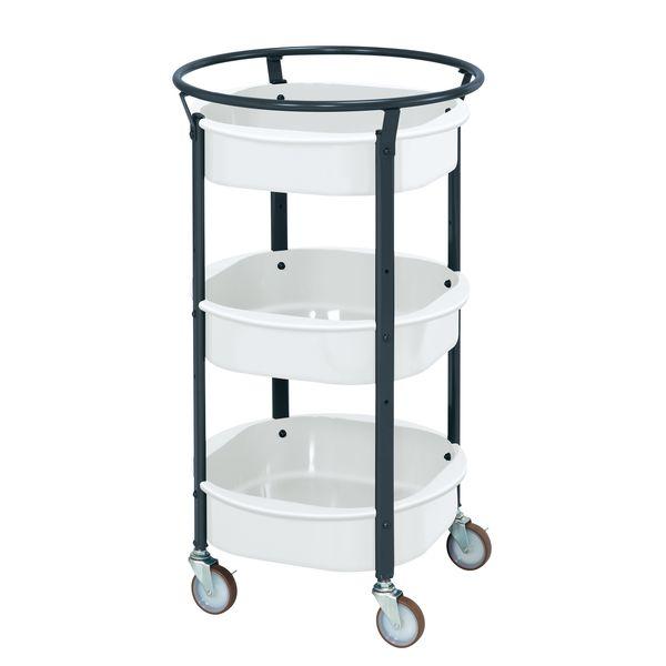 サカエ 中量キャスターラックGKR型(ウレタン車・4輪自在タイプ) GKR-8764GUJ (209651) サカエ 中量キャスターラックGKR型(ウレタン車・4輪自在タイプ) GKR