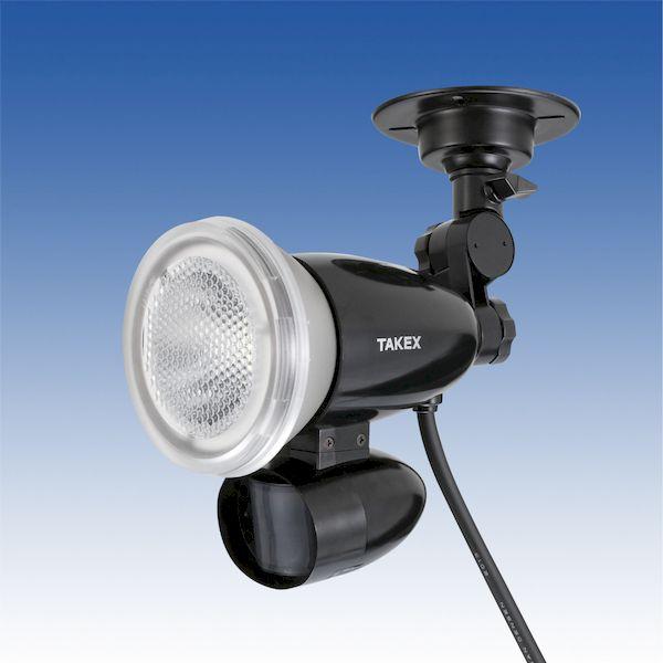 TAKEX(竹中エンジニアリング) LED人感・音感ライト LED2灯 立体検知最長部15m LCL-102W(G) 竹中エンジニアリング LCL-12C LED人感ライト LCL12C LED人
