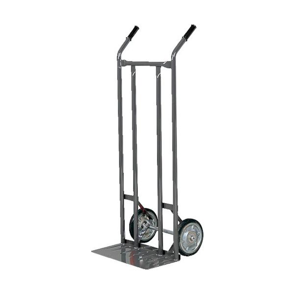 トラスコ中山 2011 直送 代引不可 スチールパイプ製二輪車 均等荷重２００ｋｇ Ｈ１２１０ すくい板２０５×４７０ 505-4923【キャンセル不可】