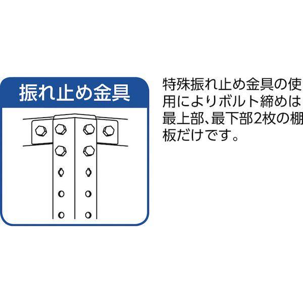 【人間宅送りとどける不可】トラスコ TRUSCO TLA74S-15 直送 代引不可 軽さ１５０型中棚雄螺旋受け答え棚 Ｗ１２００ＸＤ４５０ＸＨ２１００ ５段 TLA74S15 283-2941