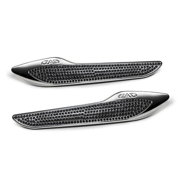 【受注生産品 納期-約2週間】ギャルソン DAD SB220-01-03 クリスタル インナーハンドル 2個セット / ジェットヘマ SB2200103