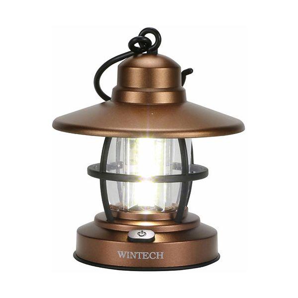 【個数：1個】KCL-330B 直送 代引不可 WINTECH キャンピングLEDランタン 乾電池式 KCL330B