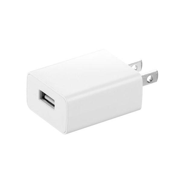 【個数：1個】ACA-IP86WX5 直送 代引不可 5個セット サンワサプライ USB充電器 1A・ホワイト ACAIP86WX5