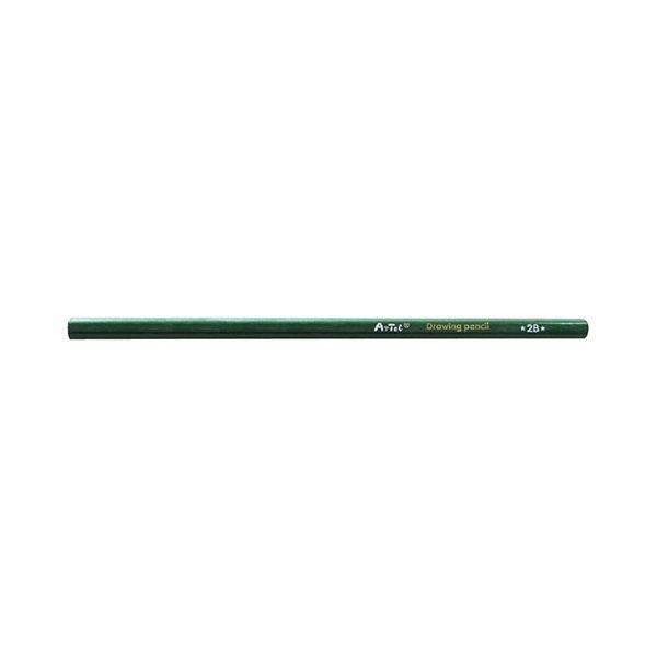 【個数：1個】ATC120628X10 直送 代引不可 10個セット ARTEC デッサン鉛筆 2B 1ダース