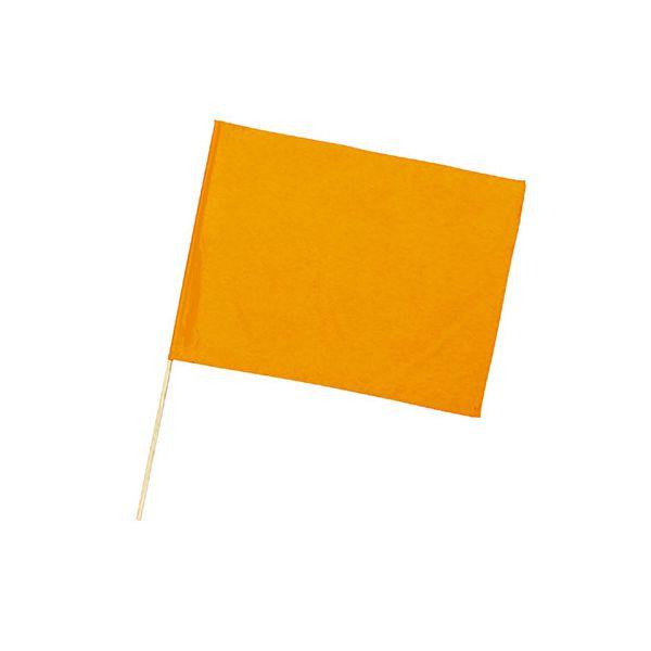 【個数：1個】ATC3253X10 直送 代引不可 10個セット ARTEC サテン特大旗 メタリックオレンジ φ12mm