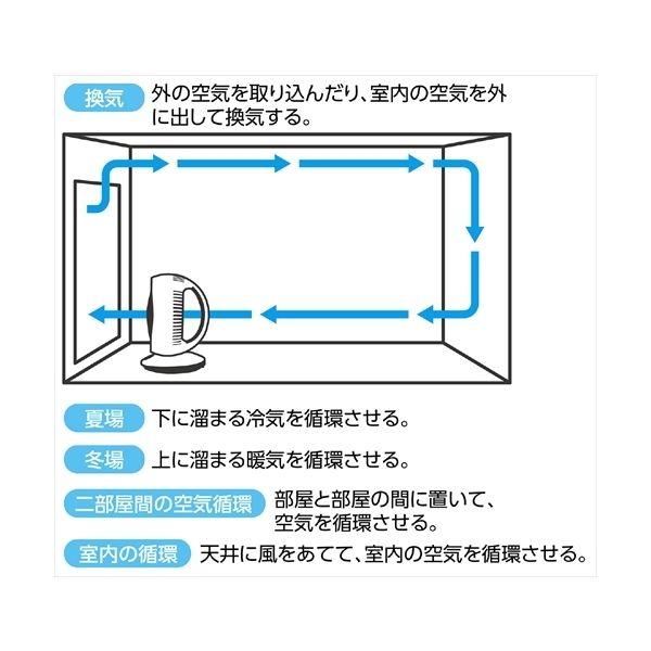 【個数：1個】ATC51329X5 直送 代引不可 5個セット ARTEC サーキュレーター 左右首振り 個数：1個】ATC51329X5 直送 代引不可 5個セット ARTEC