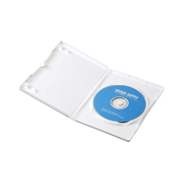 DVD-TN1-10WNX5 直送 代引不可 5個セット 10枚×5 サンワサプライ DVDトールケース 1枚収納・10枚セット・ホワイト DVDTN
