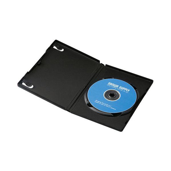 DVD-TN1-30BKNX5 直送 代引不可 5個セット 30枚×5 サンワサプライ DVDトールケース 1枚収納・30枚セット・ブラック DVDT