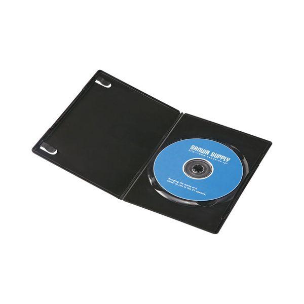 DVD-TU1-30BKNX5 直送 代引不可 5個セット 30枚×5 サンワサプライ スリムDVDトールケース 1枚収納・30枚セット・ブラック D