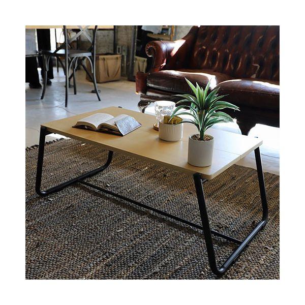 日東 アイアンレッグリビングテーブル ILLT-UC