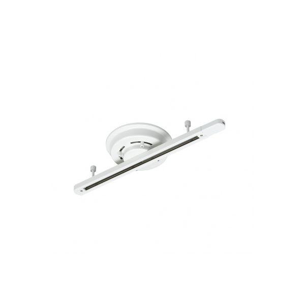 【個数：1個】LRD501WHX3 直送 代引不可 3個セット YAZAWA 薄型シーリング直付けダクトレール500mm 白