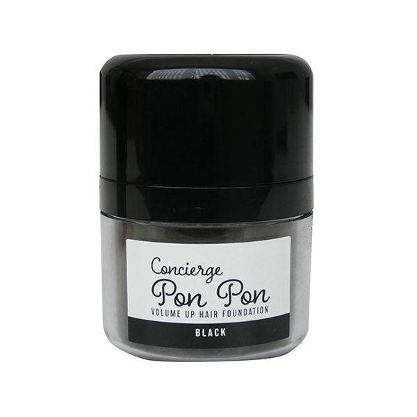 【個数：1個】GJ40175X5 直送 代引不可 5個セット グローバルジャパン ポンポンボリュームアップ頭皮ファンデーション ブラック