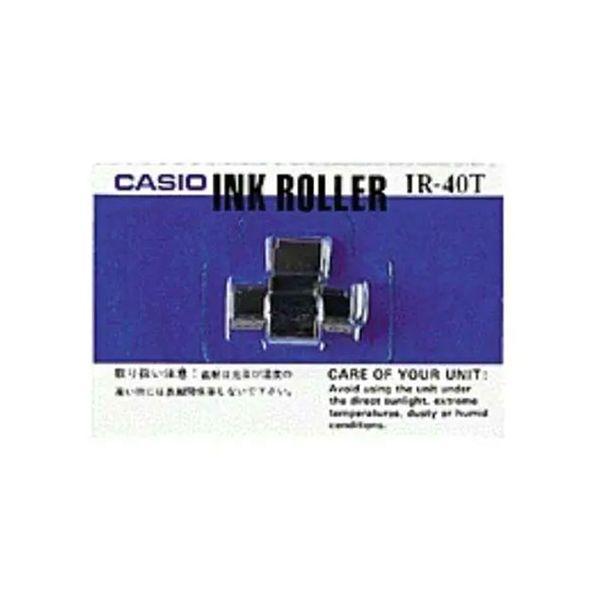【個数：1個】IR-40TX10 直送 代引不可 10個セット カシオ計算機 インクリボン アカ．クロ IR40TX10