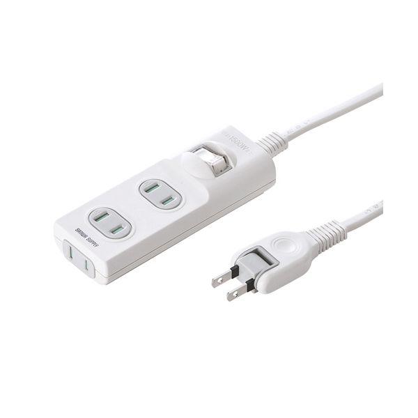 【個数：1個】TAP-TSH31SWNX5 直送 代引不可 5個セット サンワサプライ 火災予防安全タップ TAPTSH31SWNX5