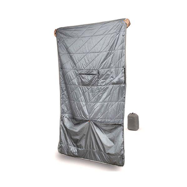 【個数：1個】GRAVEL-POCKETABLE 直送 代引不可 GRAVEL ポケッタブルブランケット グレー GRAVELPOCKETABLE