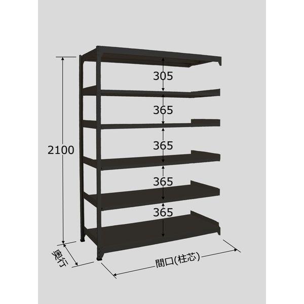 【個人宅配送不可】サカエ SAKAE RLK-2126R 直送 代引不可 ラークラック ブラック／150kg／高さ2100／連結 RLK2126R