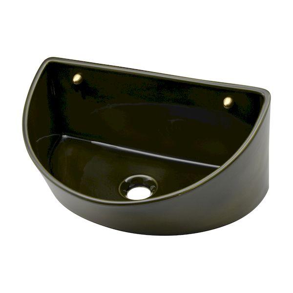 カクダイ 4972353101634 493−191−GR 壁掛手洗器 茶の通販は