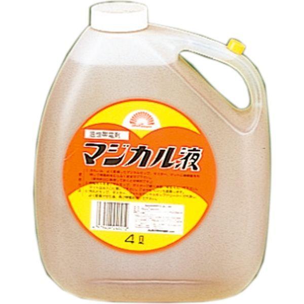 直送 代引不可・他メーカー同梱不可 八ツ矢工業 4979404240212 八ツ矢＃69012 マジカル液 4L