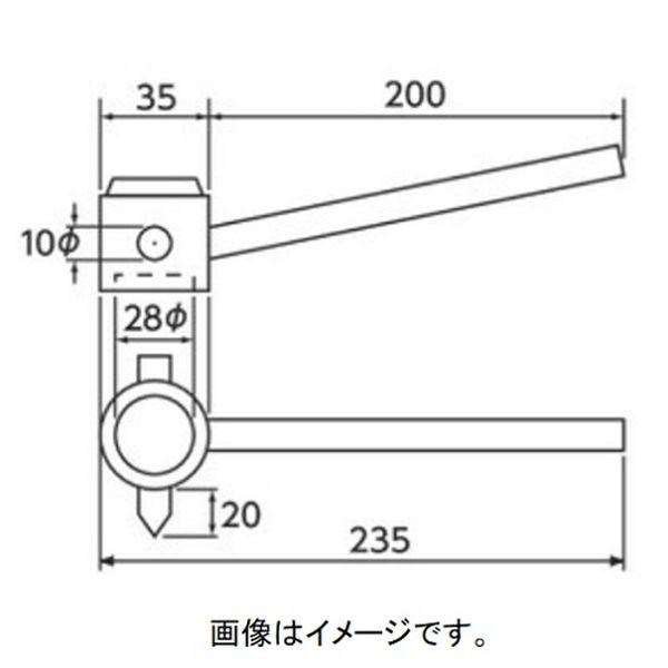 直送 代引不可・他メーカー同梱不可 アウス 2900000952560 ABC−PA ピンアダプター施工用工具