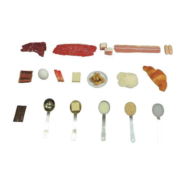 【個数：1個】37(ｼﾞｼｬｸｱﾘ) 直送 代引不可 イワイサンプル フードモデル 脂質 脂肪 の多い食品 37 ジシャクアリ