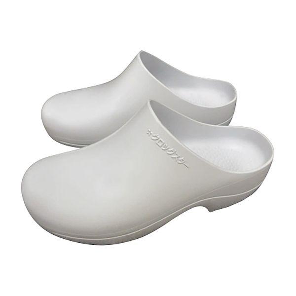 【個数：1個】4560184164524 直送 代引不可 アクションジャパン クロッグスター ホワイト CSW230 23．0CM