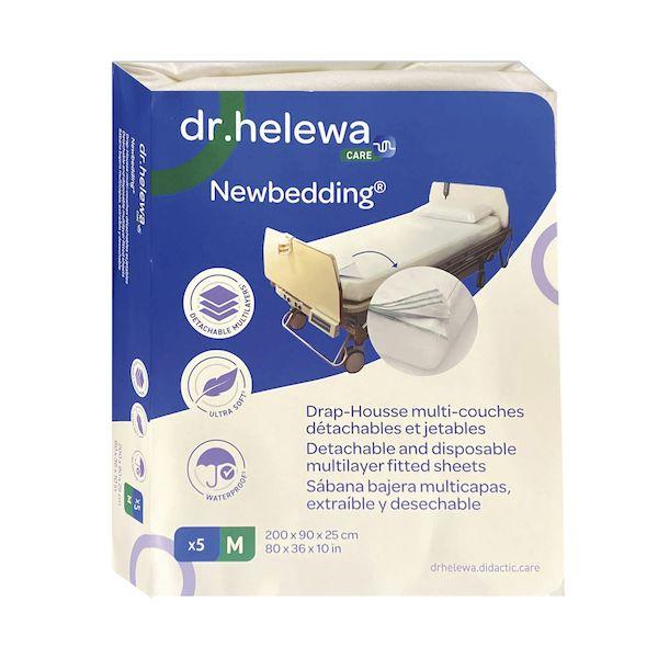 【個数：12個】3661809032325 【12個入】 直送 代引不可 シエラ はがせる使い捨てボックスシーツ 5層 NBED905