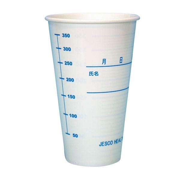【個数：1個】415ML(1400ｺｲﾘ) 直送 代引不可 ジェスコ 目盛り付カップ 検査用 415ML 1400入