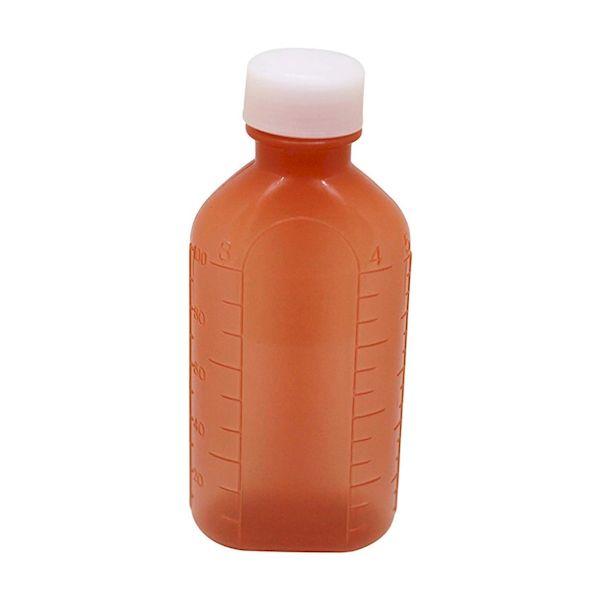 【個数：1個】4535184226107 直送 代引不可 エムアイケミカル 投薬瓶PPB茶 滅菌済 キャップ：白 基本色 300CC