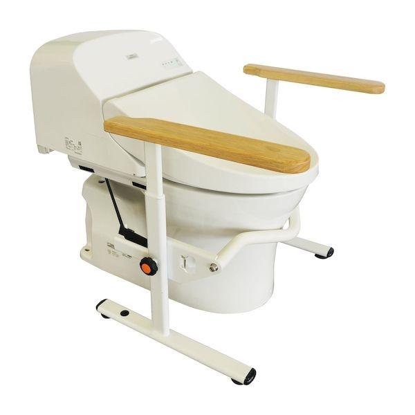 【個数：1個】4560373680415 直送 代引不可 シコク 洋式トイレ用ベストサポート手すり 627−020 ヒジカケコテイ