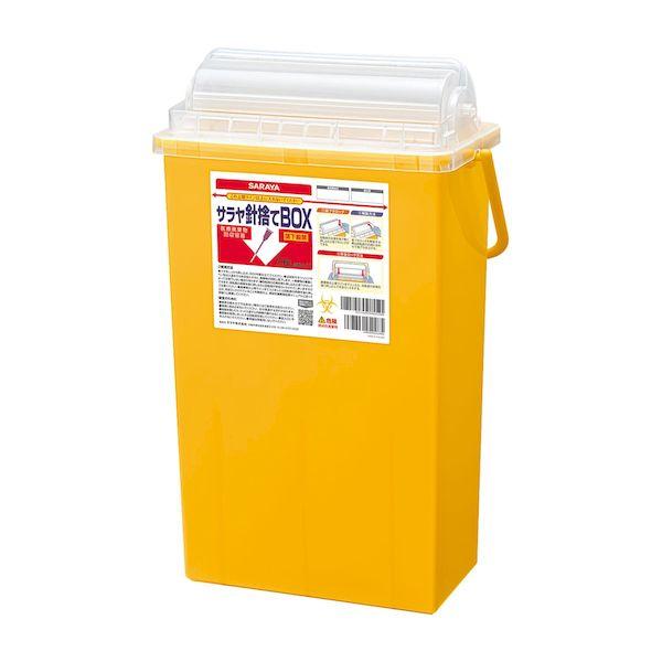 【個数：12個】4987696452985 【12個入】 直送 代引不可 サラヤ針捨てBOX 7．6L 45298 カイテンタイプ