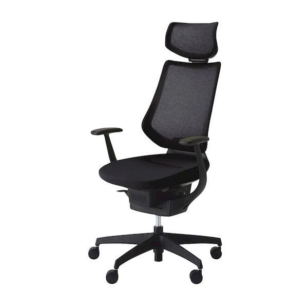 【個数：1個】CR-G3405E6G4B6-V 直送 代引不可 コクヨ イング メッシュ・ヘッドレストタイプ CRG3405E6G4B6V