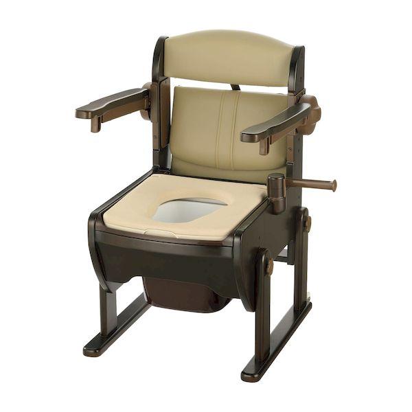 【個数：1個】4945680400619 直送 代引不可 リッチェル 木製きらく 片付け簡単トイレN 140061 ヤワラカベンザ
