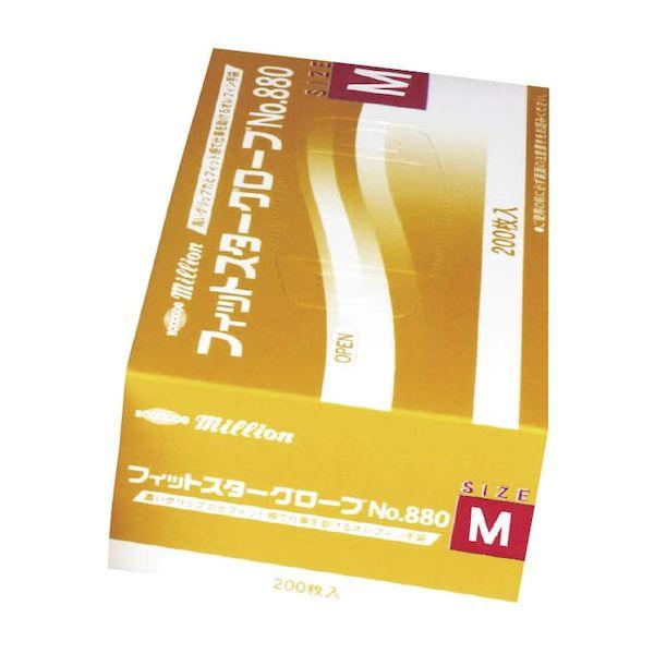 【個数：20個】4971620851487 【20個入】 直送 代引不可 共和 フィットスターグローブ NO．880 M 200入