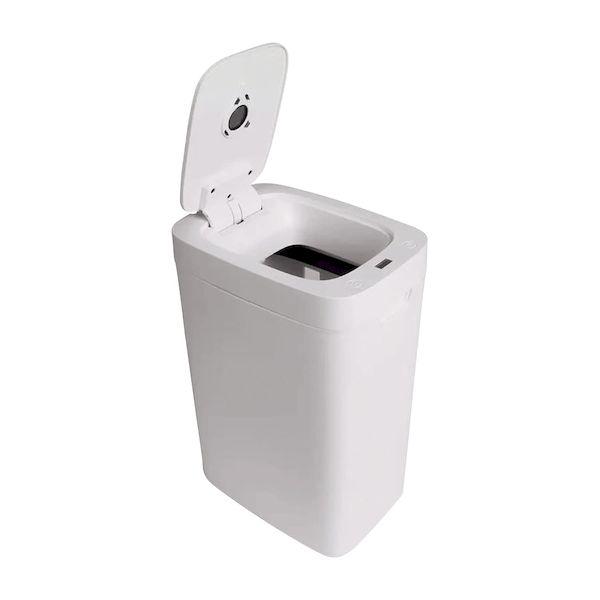 【個数：6個】6L(ﾎﾜｲﾄ) 直送 代引不可 恒通商事 ノンタッチサニタリーBOX 6L ホワイト