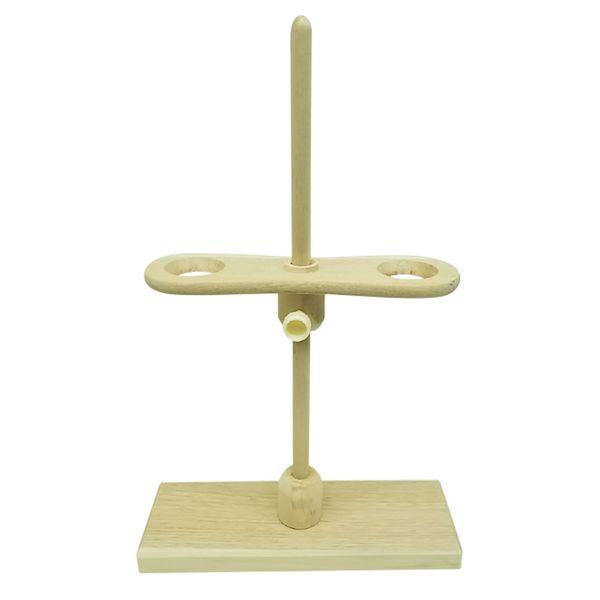 【個数：1個】260X95X500MM 直送 代引不可 桝水 ロート台 木製 2穴