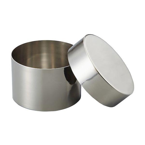 【個数：1個】60X40MM(ｽﾃﾝﾚｽ) 直送 代引不可 片桐医科工業 シャーレ 深型 60X40MM ステンレス