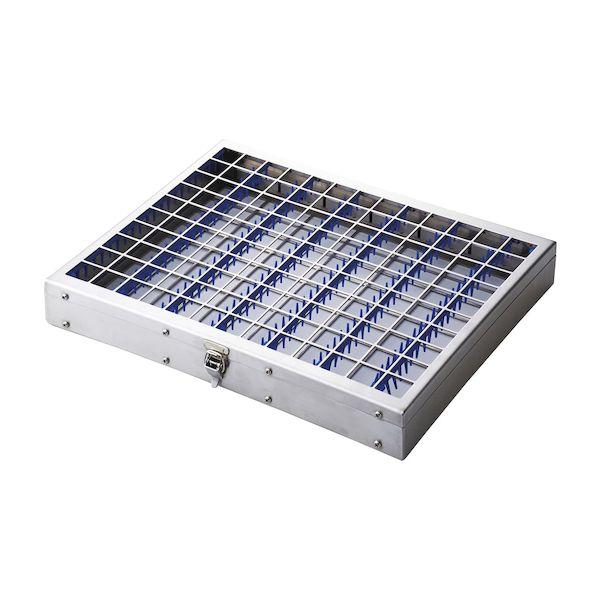 KM-5010(302X243X40MM 直送 代引不可 片桐医科工業 マイクロ洗浄ケース KM−5010 302X243X40MM KM5010(3