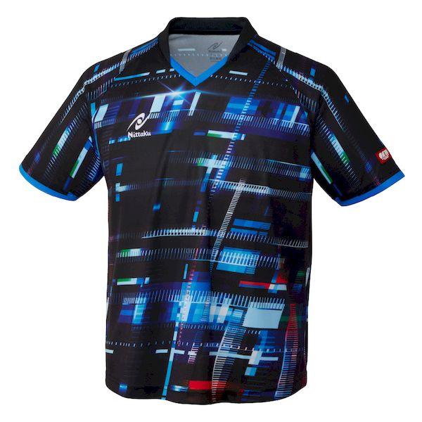 ニッタク Nittaku 4975984300599 NW−2213 スカイステラ シャツ ブルー サイズ：S