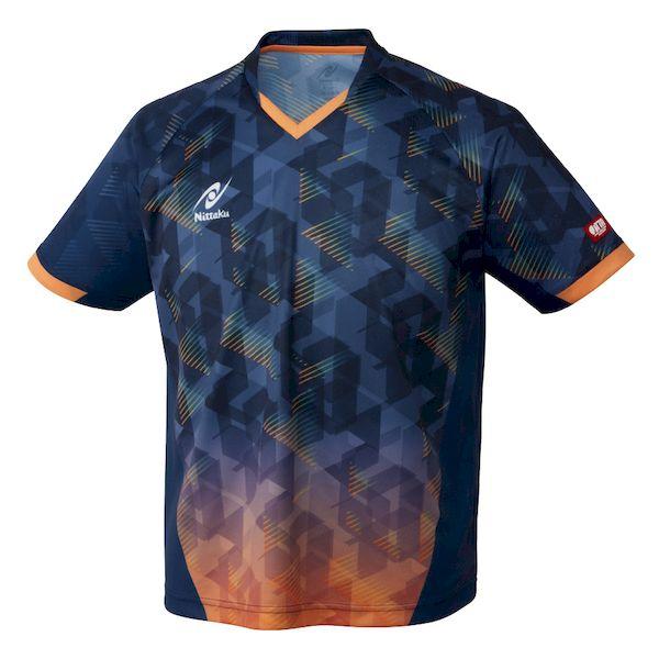 ニッタク Nittaku 4975984300865 NW−2214 スカイスコープ シャツ ネイビー サイズ：O