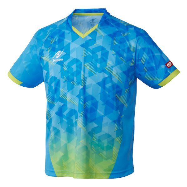 ニッタク Nittaku 4975984300971 NW−2214 スカイスコープ シャツ Lブルー サイズ：L